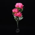 thumbnail image 6 of Solar Power LED 3 Heads Simulation Peony Rose Flower Light for Home Garden Lawn Decor, 6 of 8