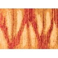 thumbnail image 1 of Ahgly Company Indoor Rectangle Abstract Orange Modern Area Rugs, 7' x 10', 1 of 4