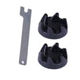 thumbnail image 1 of Blender Gears Removal Tool Rubber Coupler Gear Clutch Cooking Machine Accessories for Kitchen Spanner Torquemeter Preset Ratchet (2Pc Gears and 1Pc Wrench), 1 of 9