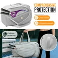 thumbnail image 6 of Gocvo Womens Tennis Bag with Shoe Compartment, Versatile Lightweight Tennis Racket Bag, Sports Bag for Tennis Pickleball Badminton (Grey), 6 of 7