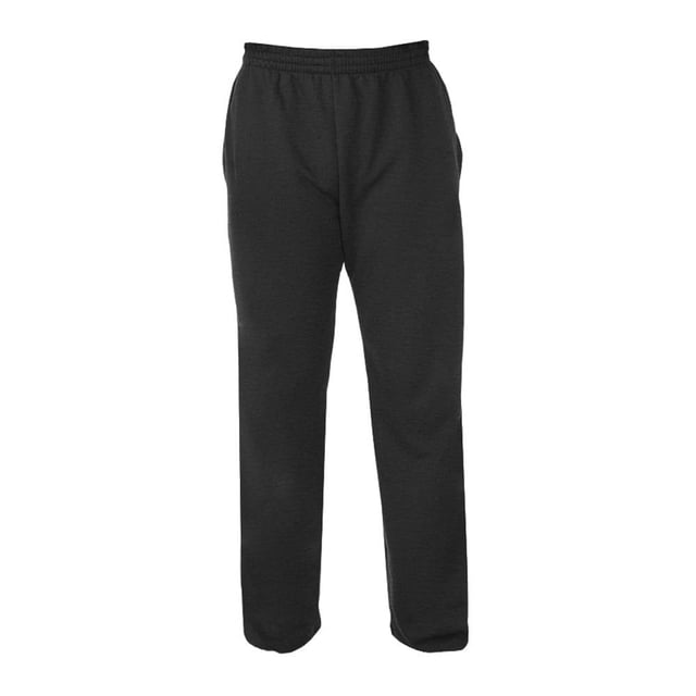 Pantalón Fruit Of The Loom para Mujer, Deportivo Felpa Negro Talla M