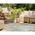 thumbnail image 5 of Liora Manne Patio Area Rug Cream 100% Polypropylene Indoor Outdoor Durable 5x7, 5 of 5