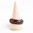thumbnail image 3 of Wide Smooth Resin Lady Ring Colorful Cloud Thick Ring Jewelry Accessory, 3 of 9
