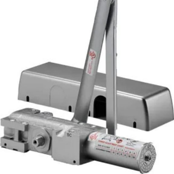 The Delaney 608810 Delaney -8000 Series Door Closer with Standard Aluminum Full Cover