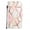 B, variant on Nalacover for iPhone 13 Pro Max PU Leather Wallet Case,Stylish Marble Pattern Magnetic Clasp Flip Kickstand Cash Pocket Wireless Charging Detachable Wrist Strap Cover for Girls Women,Rosegold