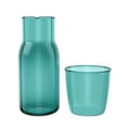 thumbnail image 3 of 1 Ensemble Pichet d'Eau en Verre et Tasse pour Table de Chevet et Distributeur de Rince-Bouche 550ml, 3 of 8