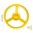 thumbnail image 3 of Langgg Children Swingset Steering Wheel Playground Plastic Safety Swing Set Gaming Device Interactive Game Playing Fixing Accessories Yellow, 3 of 6