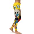 thumbnail image 2 of Cuphead Mugman Brother Yoga Pants Women High Waisted Tummy Control Non See-Through Elastic Running Workout Yoga Leggings Pants, 2 of 7