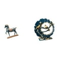 thumbnail image 6 of Horse Figurine Animal Sculpture Collectible Resin Ornament Knick Knack for Office Bookshelf Cabinet Families Friends, 6 of 8