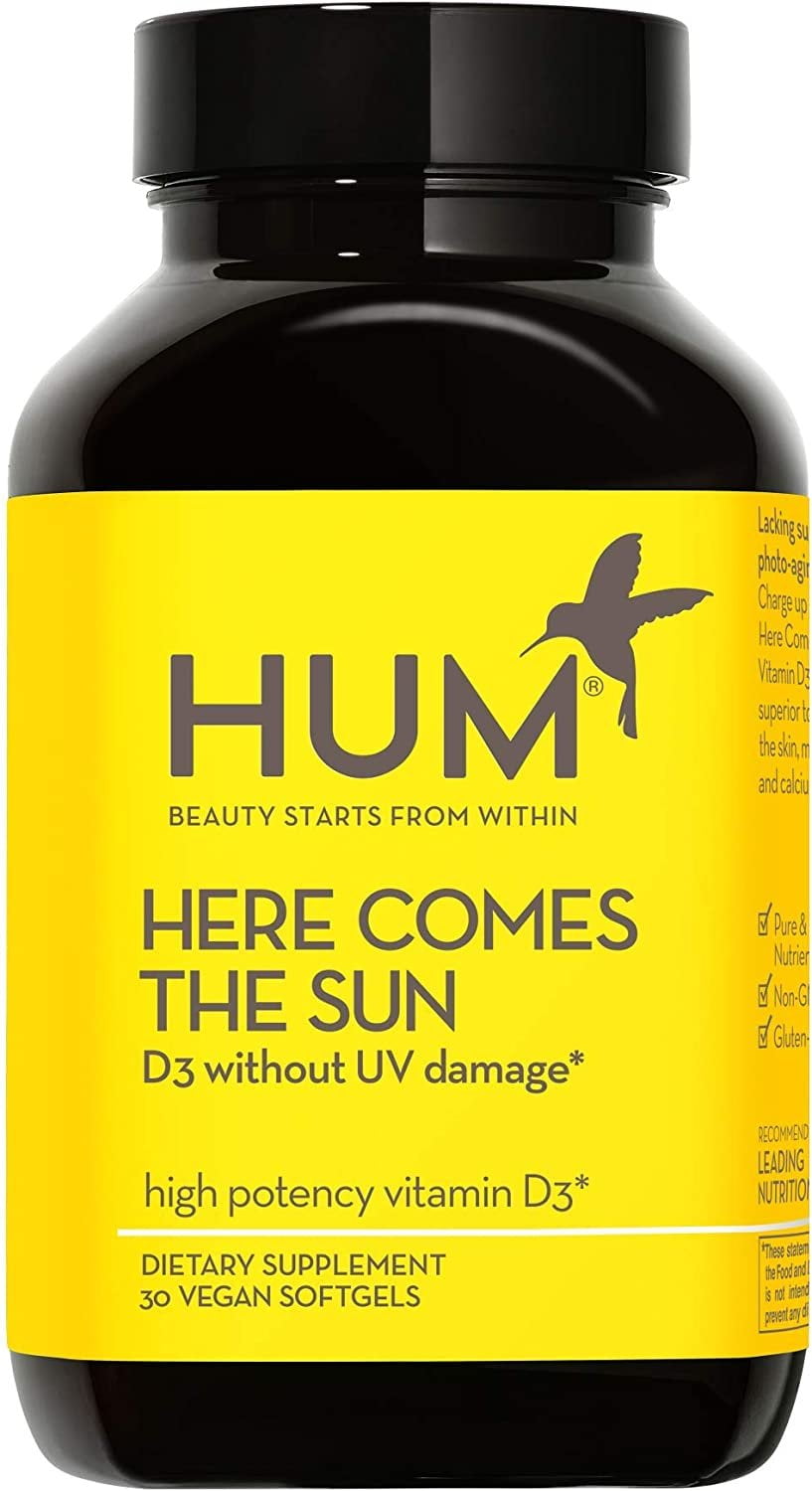 HUM Here Comes The Sun Immune Support Supplement with Vitamin D to