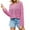 Hot Pink#1, variant on Fartey Crochet Knit Crop Sweaters for Women Loose Casual Cropped Hollow Out Sweater Solid Color Long Sleeve Crew Neck Pullover Tops Blue L