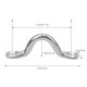thumbnail image 3 of Kayak Deck Loops Stainless Steel Boat Top Pad Eye Canoe Rigging Loop Boat Accessory, 3 of 4