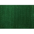 thumbnail image 1 of Ahgly Company Indoor Rectangle Abstract Green Contemporary Area Rugs, 2' x 5', 1 of 1
