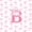 Pink White B, variant on meiyoeat Pink Bow Full Size Sheets For Girls,Coquette Bowtie Monogrammed A Print Bed Sheets For Kids,4-Piece