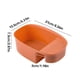 thumbnail image 5 of Escurridor de fregaderos de cocina Cateissary cesto de basura almacenamiento PP naranja, 5 of 6