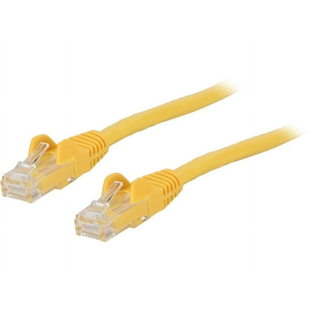 UPC: 0065030869263 | StarTech N6PATCH2YL StarTech.com Cat6 Patch Cable – 2 ft. – Yellow Ethernet Cable – Snagless RJ45 Cable – Ethernet Cord – Cat 6 Cable – 2 ft.