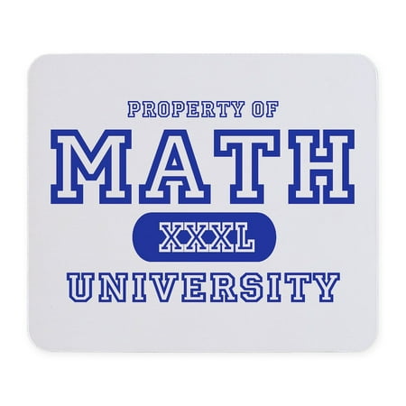 CafePress - Math University Mousepad - Non-slip Rubber Mousepad Gaming Mouse Pad