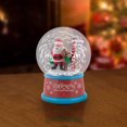 thumbnail image 2 of Snow Globe-4.5"-Rudolph and Santa w/North Pole Sign-Rudolph, 2 of 3