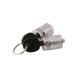 thumbnail image 2 of TureClos Paquete de 4 cilindros de cerradura de puerta estabilidad antioxidante instalación práctica cerraduras núcleo diseño único resistencia al desgaste reemplazo para GMC TureClos JD731879349, 2 of 6