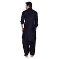 thumbnail image 4 of Mens Handmade Desginer Silk Blend Indian Bollywood Ethnic Wear Pathani Suit Set, 4 of 4