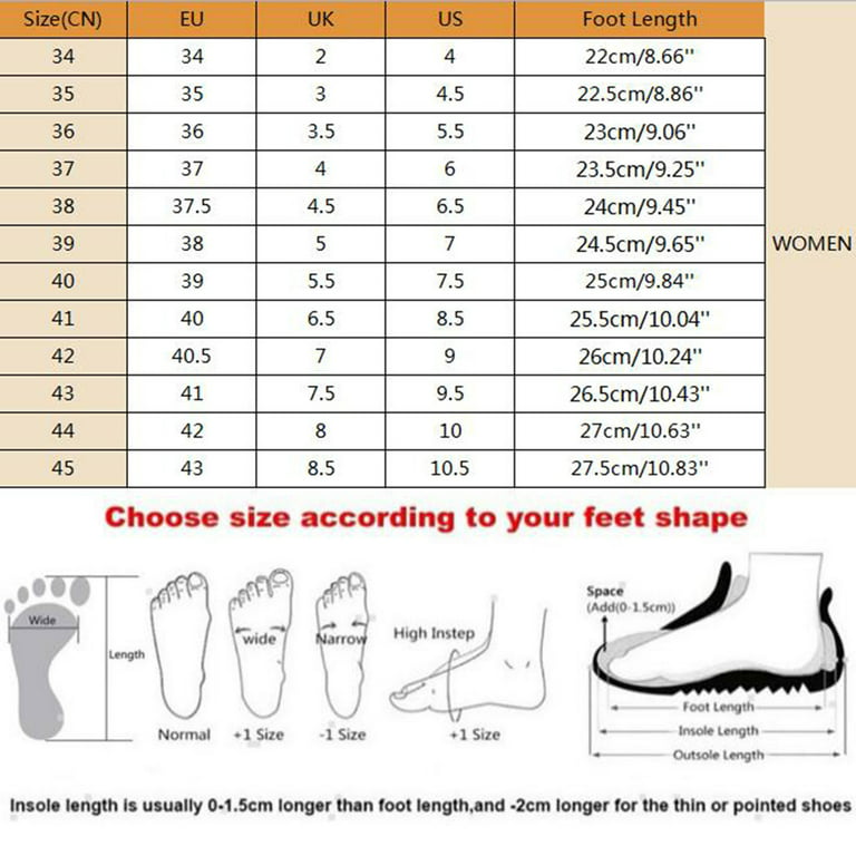 Extended Widths & Sizes for Women's Shoes