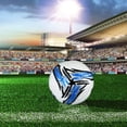thumbnail image 2 of relayinert Versatile Football Made With PVC And PU High Elastic Wide Application PU Training Soccer Ball blue Size 5 1Set, 2 of 6