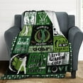 thumbnail image 4 of Golf Throw Blanket Golf Gifts for Men Golf Lovers Blanket Gifts for Golfers Flannel Throw Blankets for Couch Bed Sofa Best Golf Blanket Gift 60×50, 4 of 6