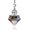 Colorful Fluorite, variant on 1pc Tree of Life Faceted Crystal Cone Healing Orgonite Pendulum Dowsing Pendant