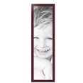 thumbnail image 2 of ArtToFrames 13" x 49" Cherry Picture Frame, 13x49 inch Red Wood Poster Frame (WOM-4333),  Pack, 2 of 8