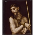 thumbnail image 3 of Luis De Morales 15x17 Black Modern Framed Museum Art Print Titled - Ecce Homo (16th Century), 3 of 5