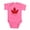 Raspberry, variant on CafePress - Red Maple Leaf - Cute Infant Bodysuit Baby Romper - Size Newborn - 24 Months