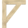 thumbnail image 3 of Ekena Millwork 6"W x 34"D x 40"H Traditional Block Rough Sawn Bracket, Douglas Fir, 3 of 4