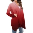 thumbnail image 5 of Levmjia Womens Lightweight Cardigan Sweater V Neck Long Sleeve Open Front Knit Fall Casual Loose Fit Thin Cover Up Outerwear For Daily Wear Vacation Multi Colors Sale, 5 of 5