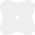 thumbnail image 4 of 30"OD x 3"ID x 10 1/2"C x 1"P Luna Architectural Grade PVC Contemporary Ceiling Medallion, 4 of 11