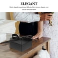 thumbnail image 3 of Phenofice Black Heart Shaped Box 1Pack Romantic Floral Box for Women present, 3 of 8