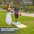 thumbnail image 2 of GoSports 4 x 2 ft Resort Collection All Weather Cornhole Board Set - Regulation Size - Beach, 2 of 6