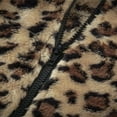 thumbnail image 4 of DHFJKG Womens Reversible Wear Leopard Fuzzy Jacket Long Sleeve Hooded Mediun-Length Loose Fit Zipper Coat Casual Outwear Fall Winter Comfort Outerwear, 4 of 9