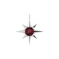 thumbnail image 6 of GemInspire Sterling Silver North Star Pendant with Garnet Stone, Gift For Her, Silver Jewelry with 18 Inch Chain, January Birthstone Jewelry for Women (Garnet), 6 of 10