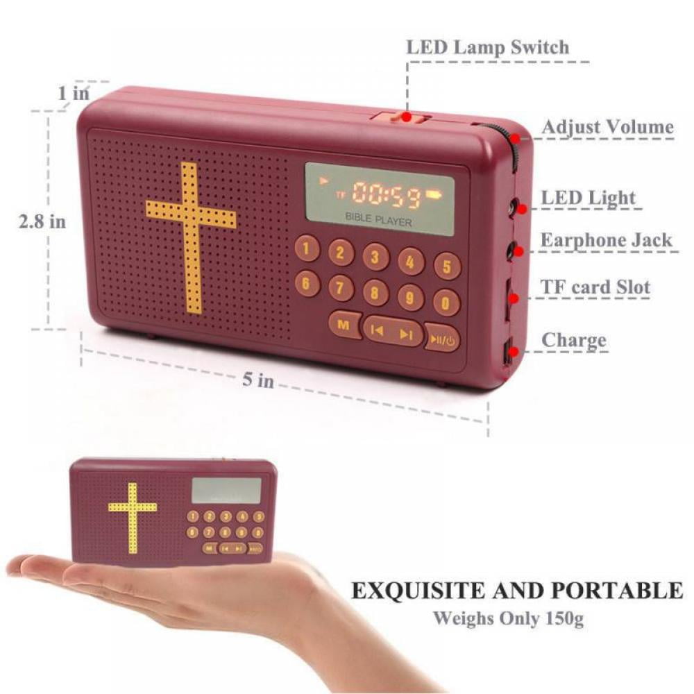 Buy Rechargeable Audio Player Electronic Bible Talking King James
