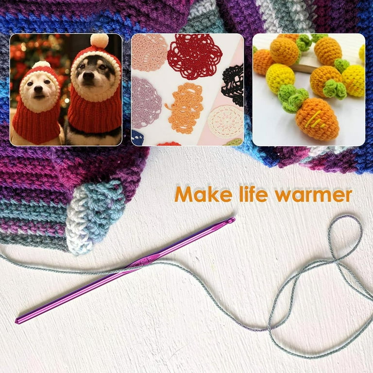 Knitting Needles Set 100pcs Crochet Hooks Knitting Needles DIY