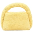 thumbnail image 1 of Bolsa de teléfono esponjosa para mujer bolso Hobo sólido bolso de mano de piel sintética bolso bandolera bonito a la moda, 1 of 9
