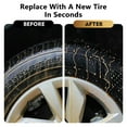 thumbnail image 4 of Tire Shine Spray 500ml Matte Finish No Sling Formula – Long Lasting Tire Dressing that Restores Black, Prevents Cracking and Repels Dirt for Cars, RVs and Trucks, 4 of 9