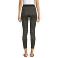 thumbnail image 6 of No Boundaries Junior' Mid Rise Rib Waistband Ponte Jeggings, 6 of 6