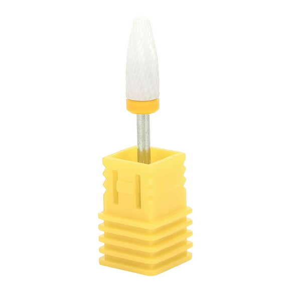 Broca para uñas, broca para uñas, piezas para amoladora eléctrica de maíz, cabezal de pulido de cerámica, claridad notable