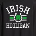 thumbnail image 3 of Instant Message - Irish Hooligan Athletic - Men's Long Sleeve T-Shirt, 3 of 6
