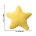 thumbnail image 3 of Multiuse Plush Star Shape Throw Pillow For Adults Kids Durability Sofa Backrest Support Decorative Accent 40cm Cushion, 3 of 9