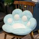 thumbnail image 5 of Cojín con forma de pata de gato, cómodo cojín para silla kawaii, cojín para suelo de oficina con forma de pata de oso, color blanco, 70 x 60 cm (rosa), 5 of 5