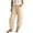 a-205Beige49, variant on Womens Solid Color Barrel Pants With Drawstring Elastic High Waist Pockets For Casual Daily Wear Beach Vacations Summer Loungewear Mint Green
