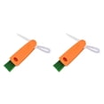 thumbnail image 1 of maskred Bottle Caps Groove Brush Multifunctional Long-handle Mini All-around Dust Remover Three-in-one Cleaning Tools Household Orange 2Set, 1 of 6