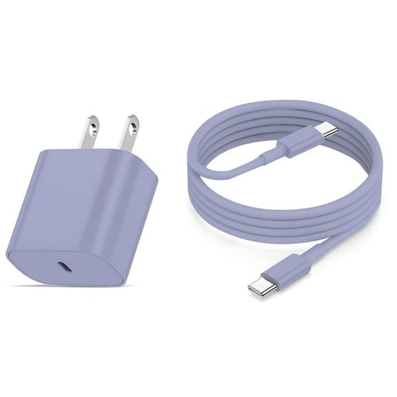 20W Type C Fast Charging Block, 6ft Android Phone Charger Cable for Samsung Galaxy A16 A15 A14 5G A54 A35 A53 A13 S25 S24 S23 S22, USB C Pixel 9 Pro XL Fast Wall Charger for Google Pixel 8a 7a 6 Pro